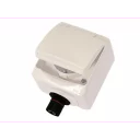 landstrom-vegguttak-defa-utvendig-montert-hvit-230v