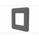 landstrom-230v-ramme-for-defa-singel-vegguttak-innfelt-gra