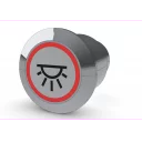 navix-line-halo-cabin-light-switch-on-off-med-rodt-lys